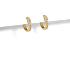 MILANO ESSENTIAL SPARK HUGGIES - ARETES - Malandra Jewelry - ERA66 - 60204820085C