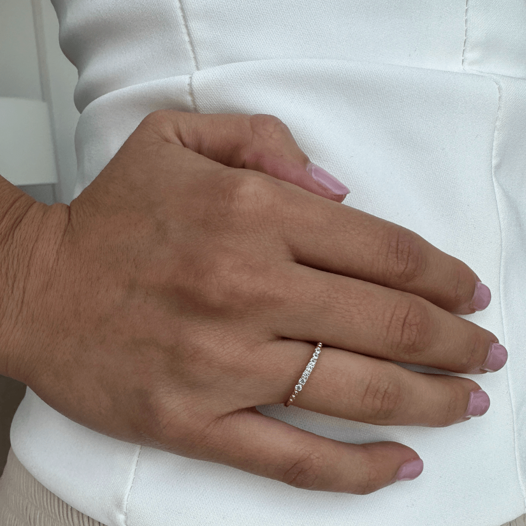 MILANO GOLDEN GLEAM RING - ANILLOS - Malandra Jewelry - ERR141.5 - 60106278074C - 5