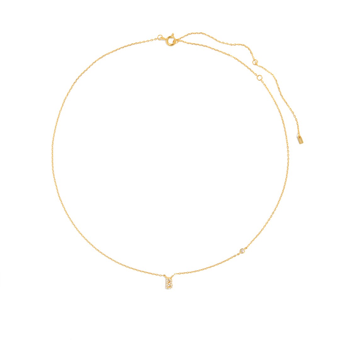 MILANO LETTER NECKLACE - COLLARES - Malandra Jewelry - EAWC24.A-AAE029-3