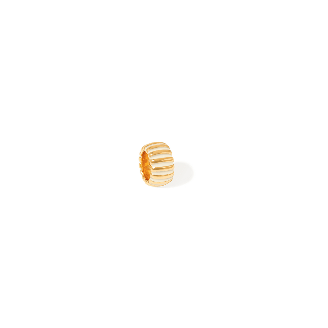 MINT GREEN RIBBED CHARM - DIJES - Malandra Jewelry - EYHD161-Model 5 MENTA