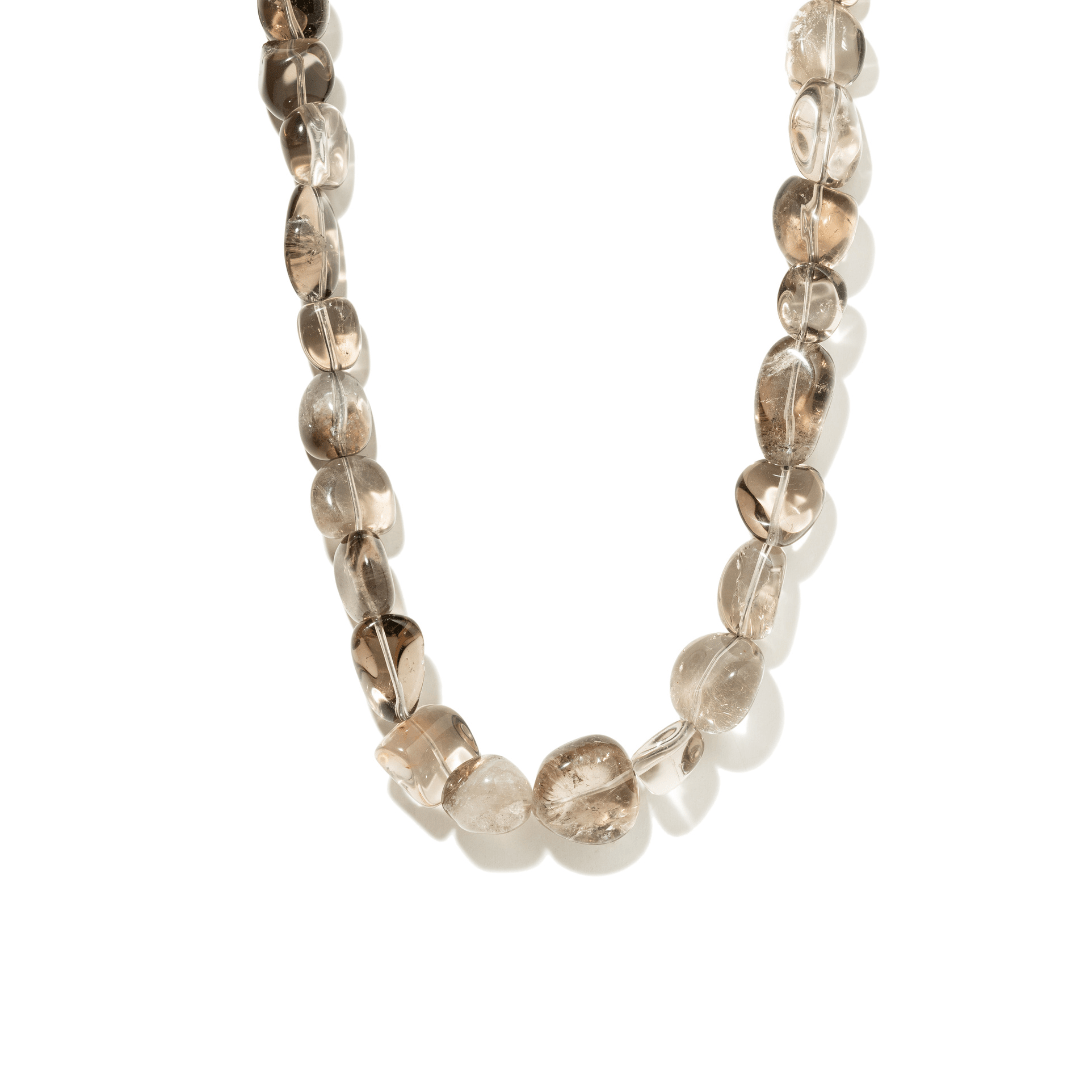 MOCHA QUARTZ TERRA NECKLACE - COLLARES - Malandra Jewelry - TC2125