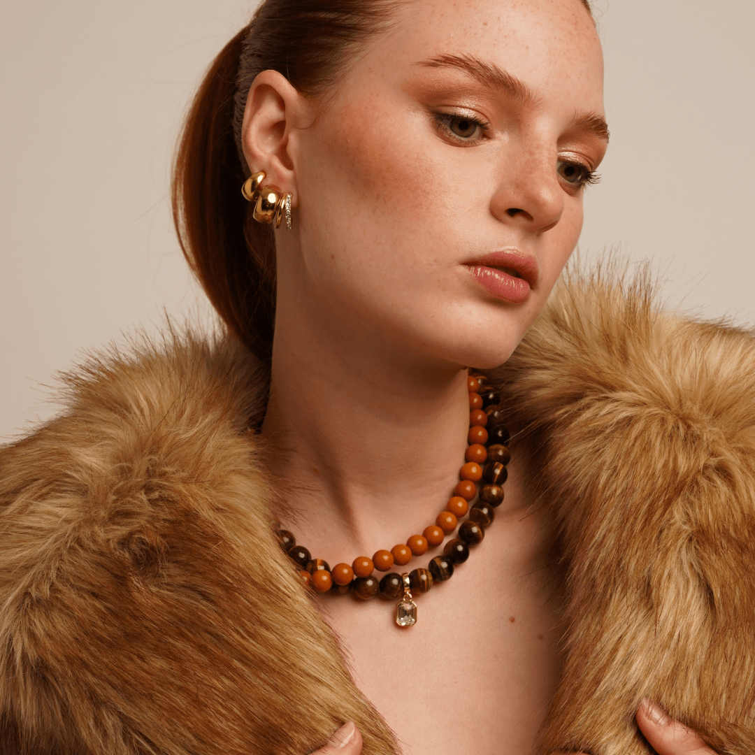 MOKA TERRA NECKLACE - COLLARES - Malandra Jewelry - TC2152