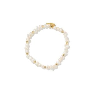 NACRE GLOW PEARL BRACELET - PULSERAS - Malandra Jewelry - TP2411