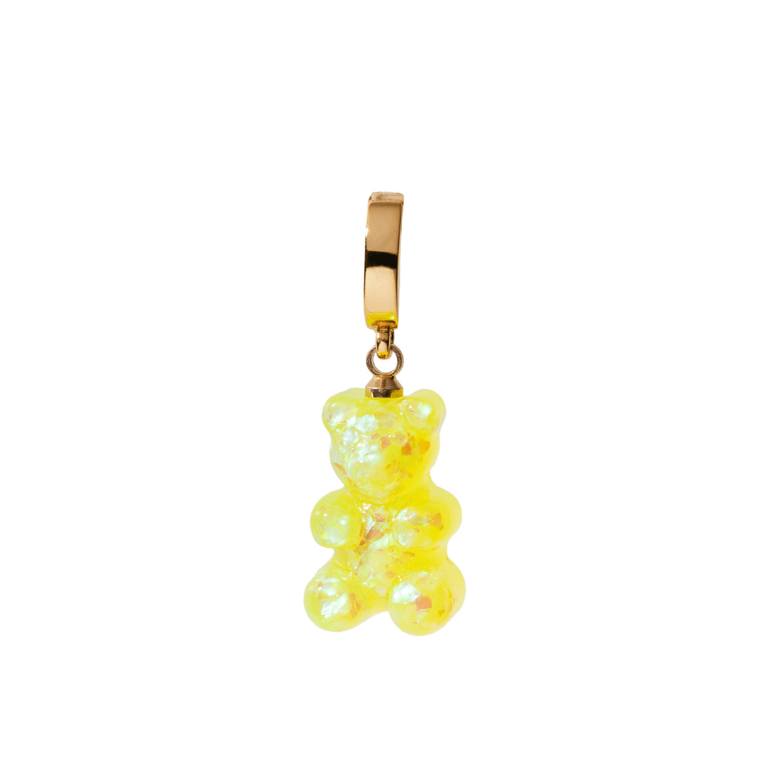 NEON GUMMY BEAR CHARM - DIJES - Malandra Jewelry - EYHD27 - HP13