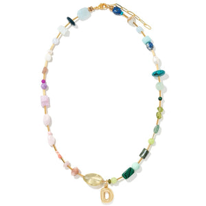 OASIS HARMONY INITIAL NECKLACE - COLLARES - Malandra Jewelry - TC2417.D