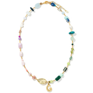 OASIS HARMONY INITIAL NECKLACE - COLLARES - Malandra Jewelry - TC2417.G