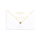 ORANGE MOONSTONE GRATITUDE NECKLACE - COLLARES - Malandra Jewelry - TC1983