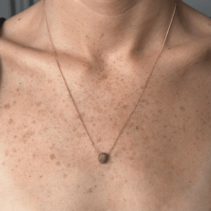 ORANGE MOONSTONE GRATITUDE NECKLACE - COLLARES - Malandra Jewelry - TC1983