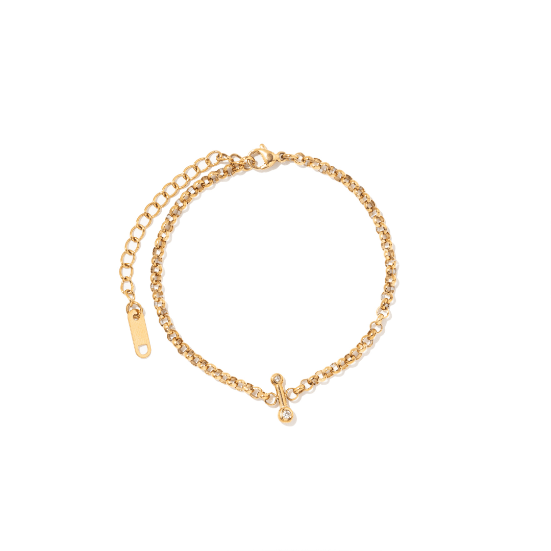 ORBIT BAR GLOW BRACELET - PULSERAS - Malandra Jewelry - EUWP463-JDB0303300