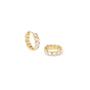 ORBIT GLEAM HOOPS - ARETES - Malandra Jewelry - AA1574-T68985 / JDE0311131