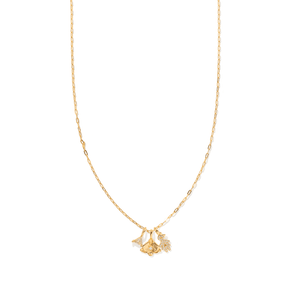 ORCHID BLOOM GLOW NECKLACE - COLLARES - Malandra Jewelry - ICC570