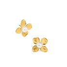 PEARL BLOOM EARRINGS - ARETES - Malandra Jewelry - EUWA163 - JDE2311061