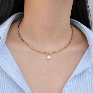 Pearl Gaia Choker - COLLARES - Malandra Jewelry - TC2566