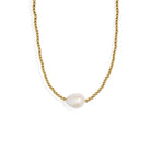 PEARL GLOW NECKLACE - COLLARES - Malandra Jewelry - TC1787