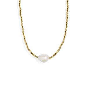 PEARL GLOW NECKLACE - COLLARES - Malandra Jewelry - TC1787