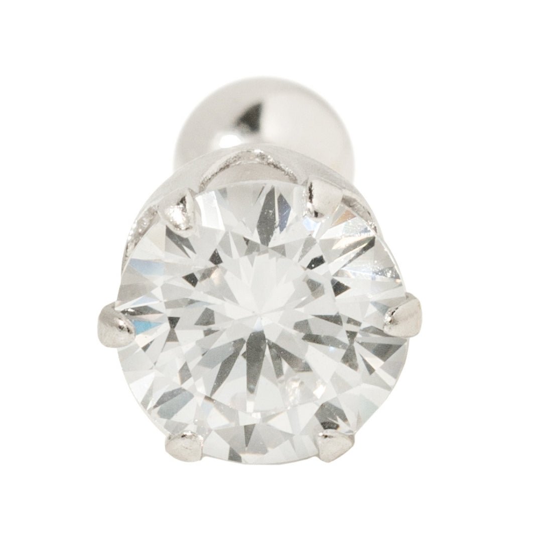 PETITE LUXE ZIRCONIA PIERCING - ARETES - Malandra Jewelry - EOBA23.P-eh5626
