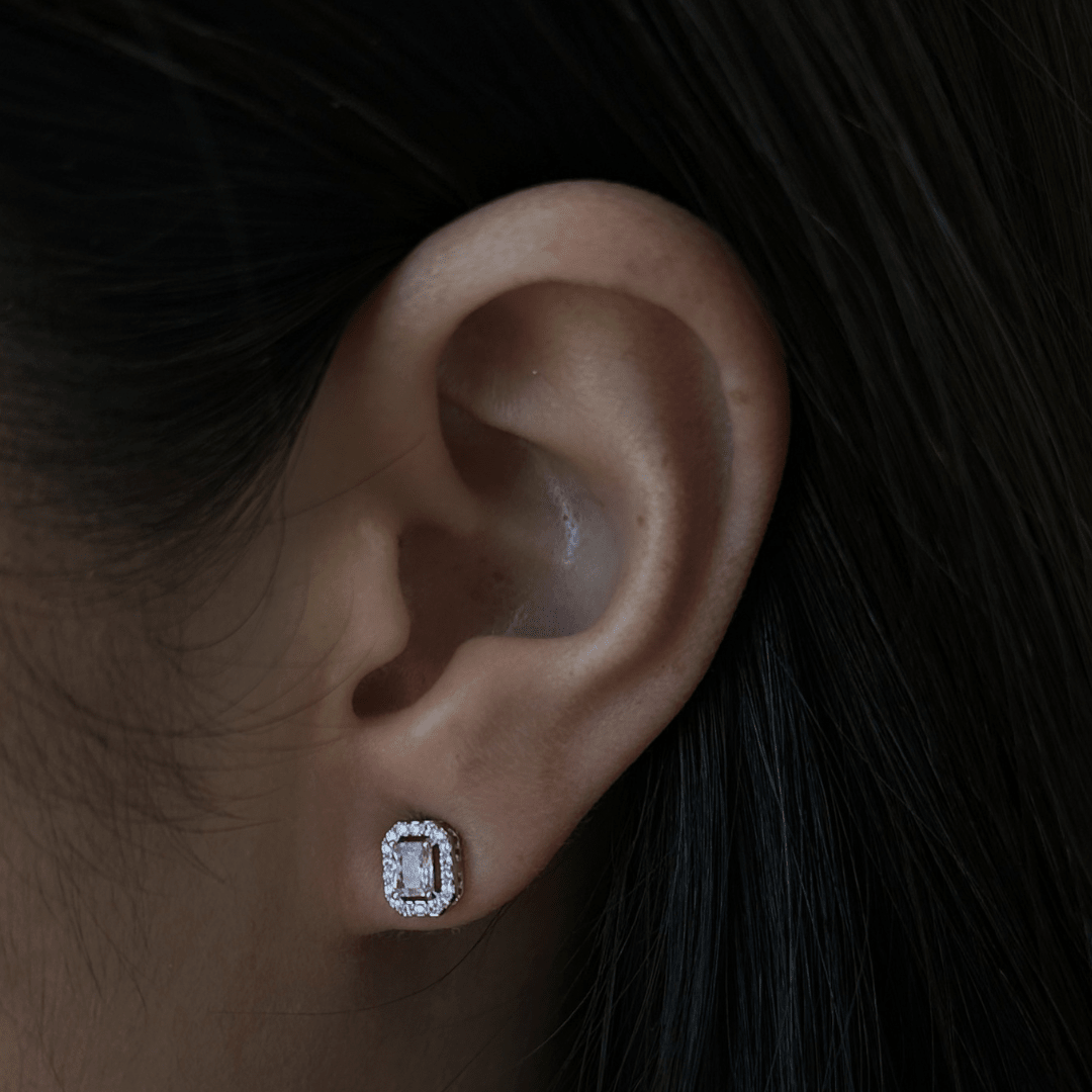 PINK ROYAL GEM EARRINGS - ARETES - Malandra Jewelry - ZWA125.R-QX00878YX