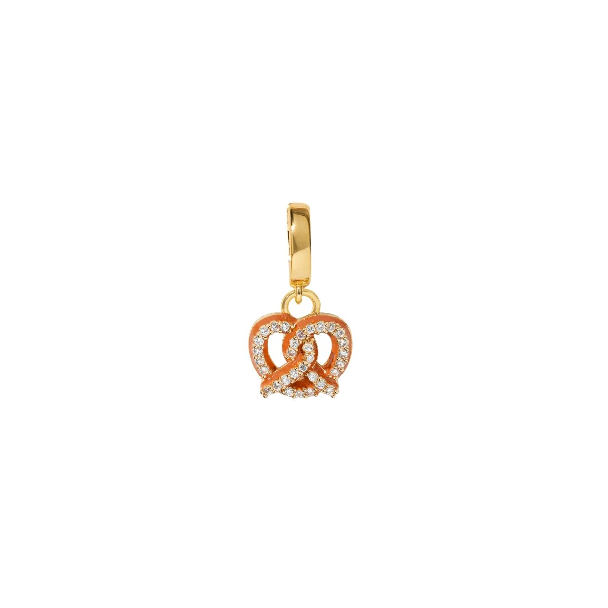 PRETZEL CHARM - DIJES - Malandra Jewelry - EYHD105-3D PRETZEL
