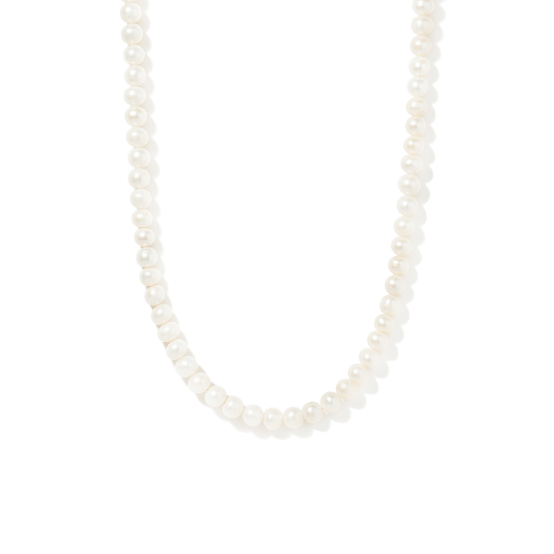 PURE PEARL STATEMENT NECKLACE 60cm - COLLARES - Malandra Jewelry - TC2112