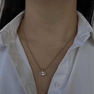RADIANT MARQUISE NECKLACE - COLLARES - Malandra Jewelry - EUWC409-JDN0311255