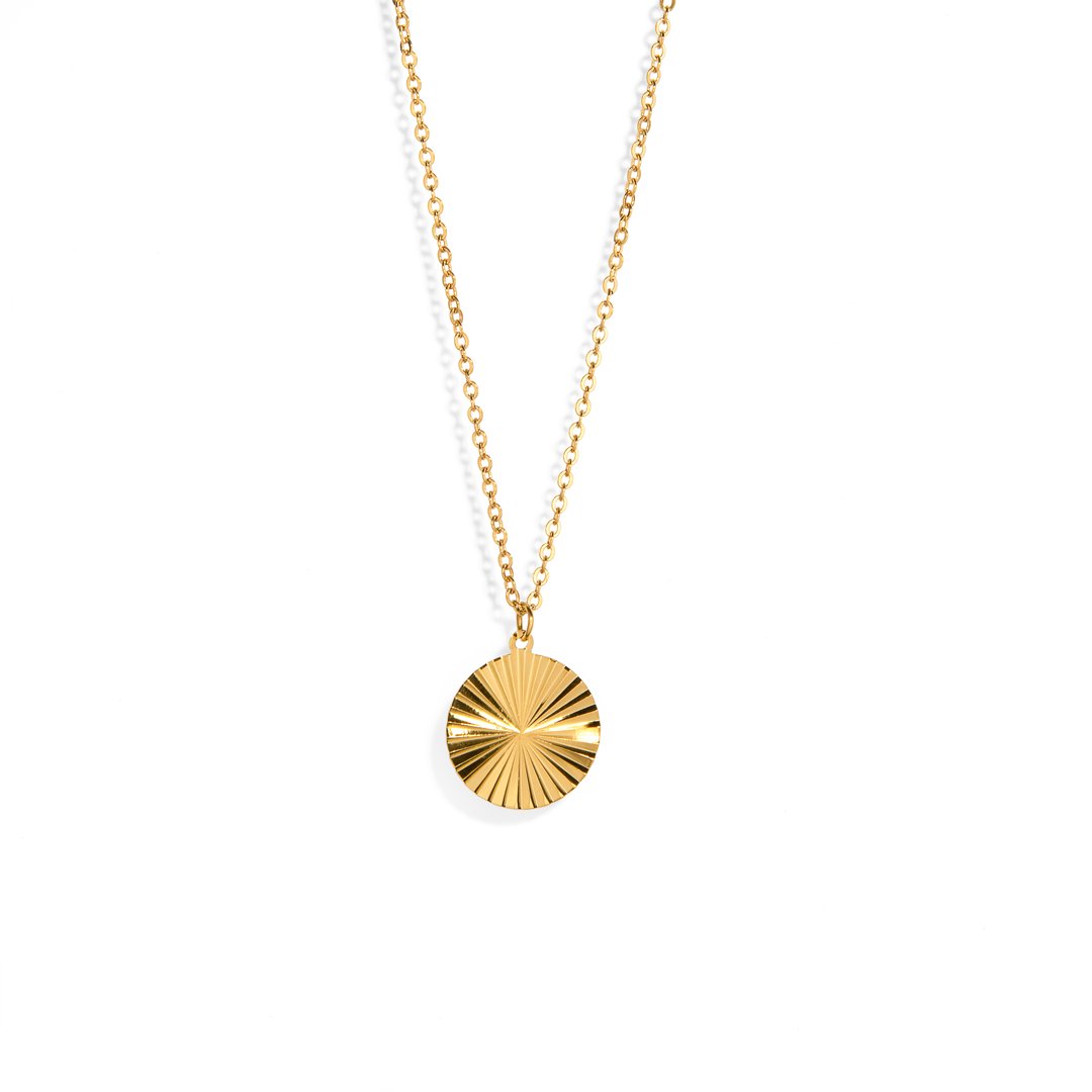 RADIENT CIRCLE NECKLACE - COLLARES - Malandra Jewelry - EUWC62 - JDN20165