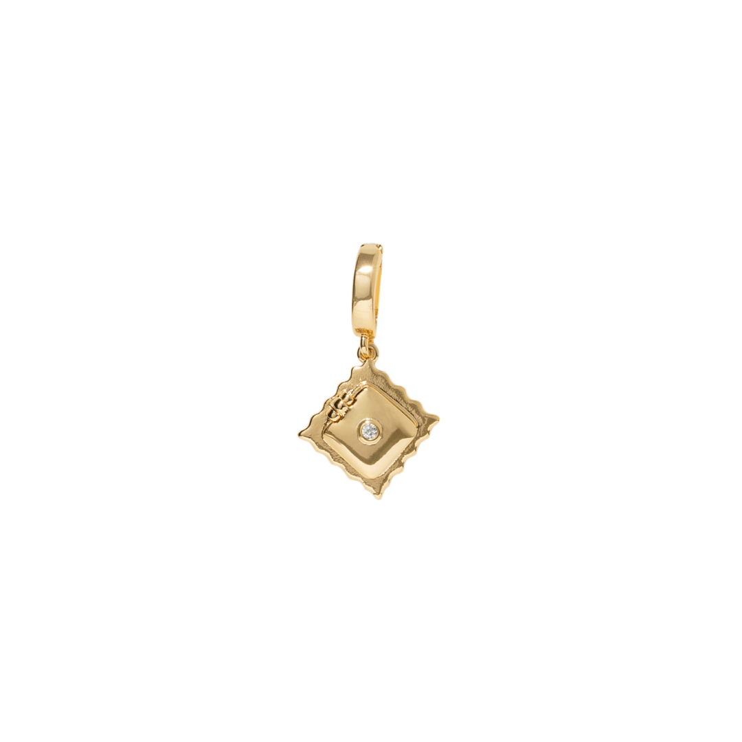 RAVIOLI CHARM - DIJES - Malandra Jewelry - EYHD95-3D RAVIOLI CHARM