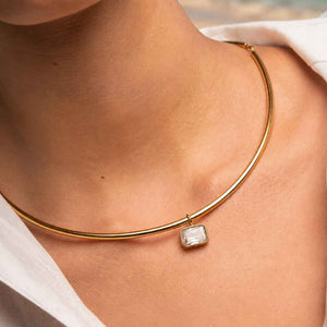 LUMINA RECTANGLE CHOKER