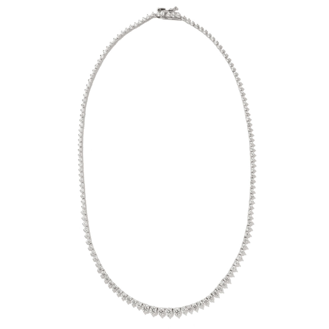 RIVIERA GLAM TENNIS NECKLACE - COLLARES - Malandra Jewelry - LSC1.P-HK00035