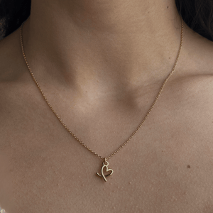 ROMANTIQUE HEART NECKLACE - COLLARES - Malandra Jewelry - TC1835