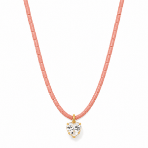 Rosebud Heart Gaia Necklace - COLLARES - Malandra Jewelry - TC2703