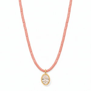 Rosebud Stone Gaia Necklace - COLLARES - Malandra Jewelry - TC2704
