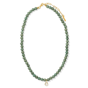 Rosemary Jade Gaia Necklace - COLLARES - Malandra Jewelry - TC2697