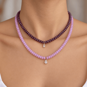 Rosewood Jasper Gaia Necklace - COLLARES - Malandra Jewelry - TC2728