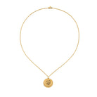 ROUND CHARM IMAGE NECKLACE - COLLARES GRABADOS - Malandra Jewelry - ESYC5