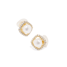 ROYAL PEARL CLIP EARRINGS - ARETES - Malandra Jewelry - ZWA26 - QX01029CJ