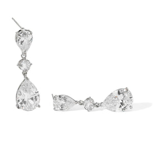 ROYAL TEARDROP EARRINGS - ARETES - Malandra Jewelry - EZAA55.P-FSEP2426