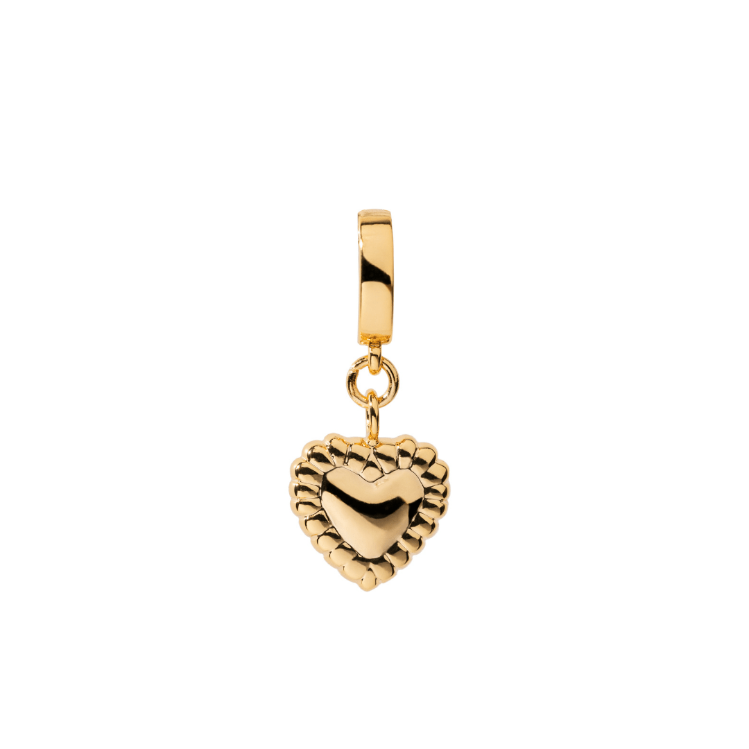 ROYALE HEART CHARM - DIJES - Malandra Jewelry - EYHD34 - HP19