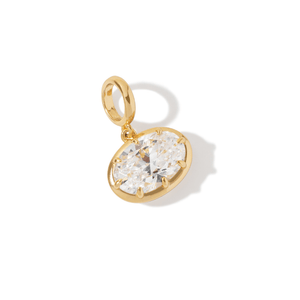 Royale Oval Charm - DIJES - Malandra Jewelry - LSD18-HC58382G