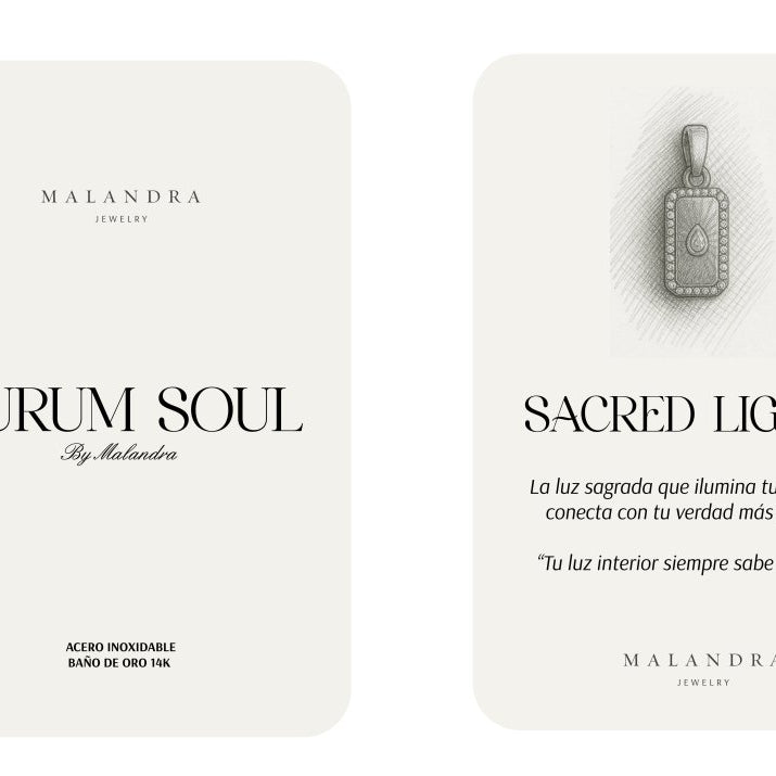 SACRED LIGHT - DIJES - Malandra Jewelry - EYHD69-MODEL 12 BIG CHARM