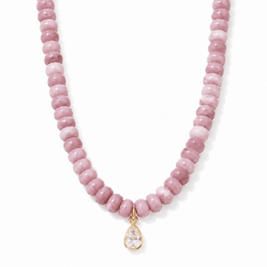 Sakura Jasper Gaia Necklace - COLLARES - Malandra Jewelry - TC2692