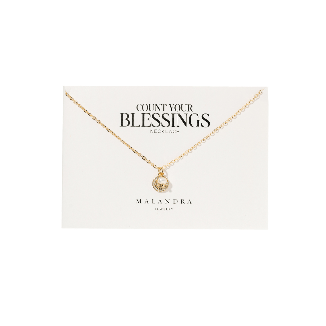 SAN BENITO PEARL DROP NECKLACE - COLLARES - Malandra Jewelry - FBC453