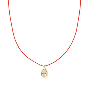Scarlet Golden Drop Necklace - COLLARES - Malandra Jewelry - TC2689