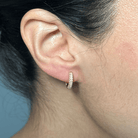 SHIMMER MILANO GOLDEN HUGGIES - ARETES - Malandra Jewelry - ERA93 - 60238021402C