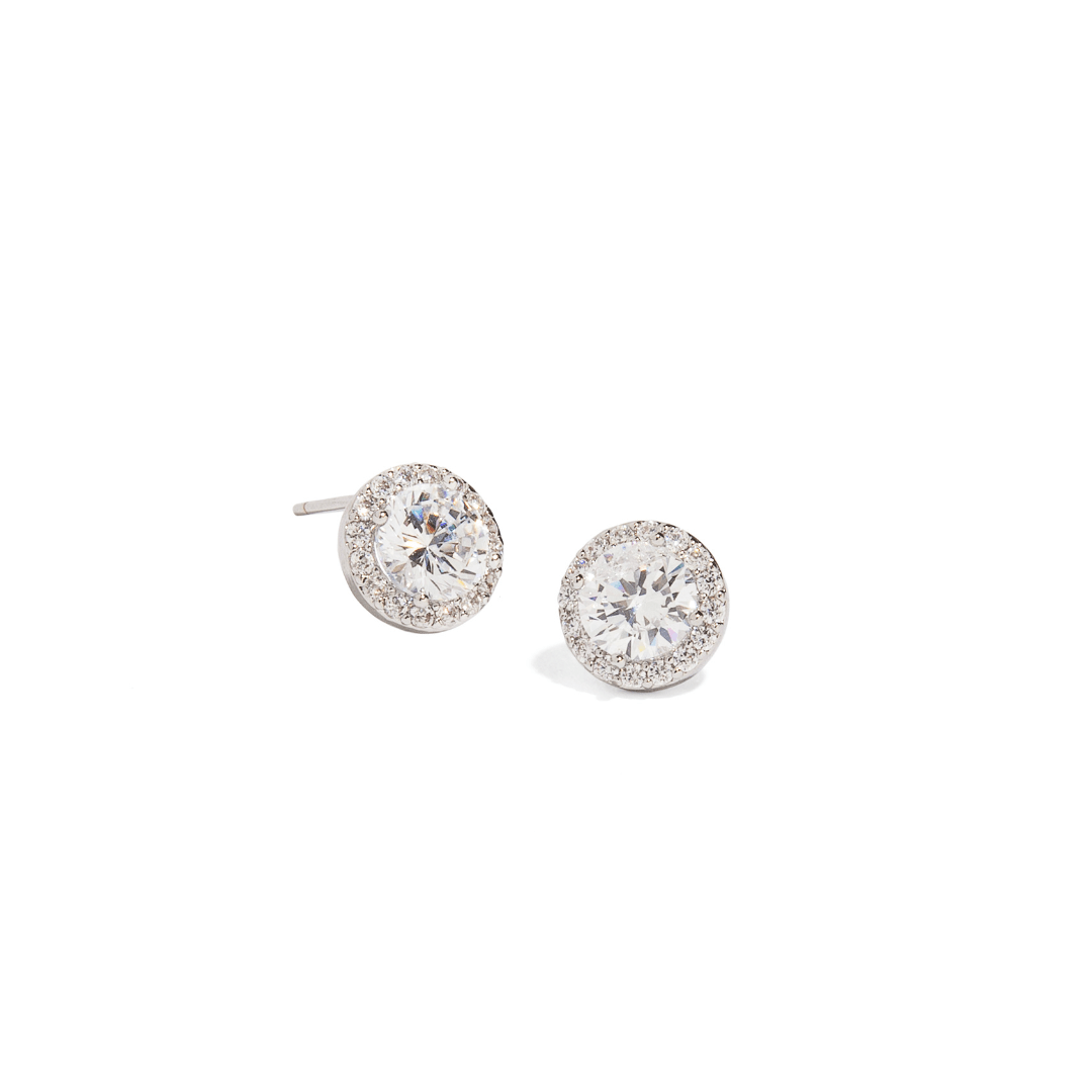 SHINY CIRCLE STUDS SMALL - ARETES - Malandra Jewelry - ZWA53.P - QX00865YX