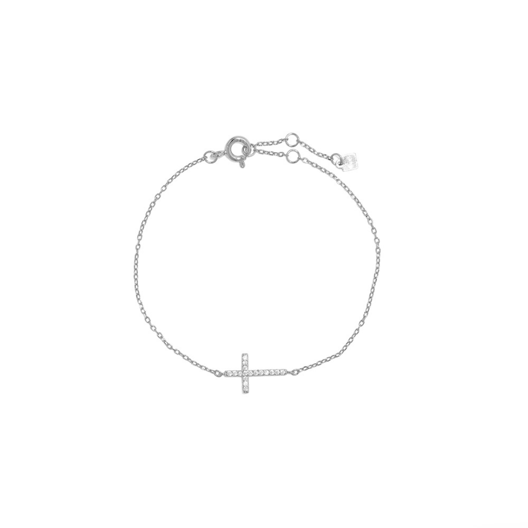 SILVER BLESSED SPARK BRACELET - PULSERAS - Malandra Jewelry - EAWP114.P - M250218002242