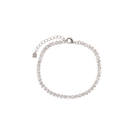 SILVER GLIMMER TENNIS BRACELET - PULSERAS - Malandra Jewelry - EAWP103.P - MMB35