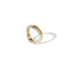 SILVER & GOLD DUO RING - ANILLOS - Malandra Jewelry - EUWR274.7-JDR2409037-PS-7