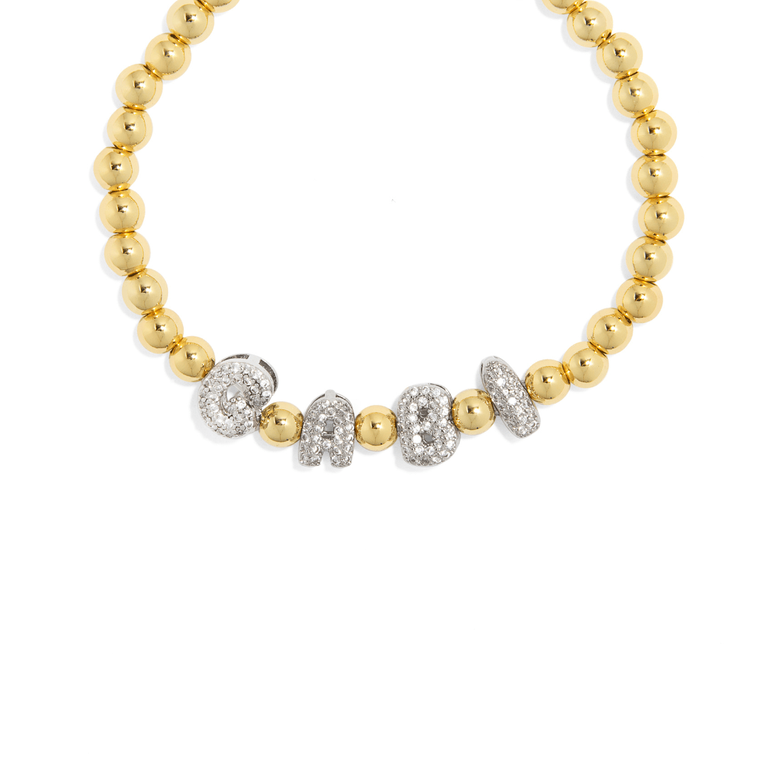 SILVER & GOLD SPARK BRACELET - PULSERAS PERSONALIZADAS - Malandra Jewelry - TP2025.1