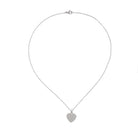 SILVER HEART CUSTOM NECKLACE - COLLARES GRABADOS - Malandra Jewelry - ESYC8