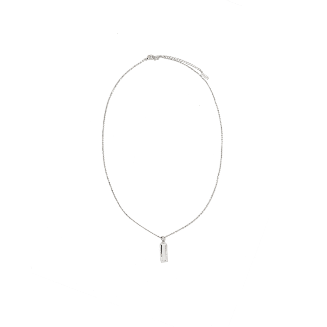 SILVER INGOT ESSENTIAL NECKLACE - COLLARES - Malandra Jewelry - ICC511.P
